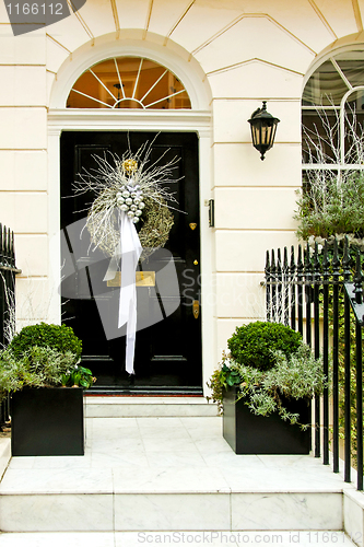 Image of Door wreath silver
