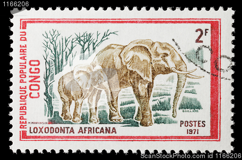 Image of Elephant stamp