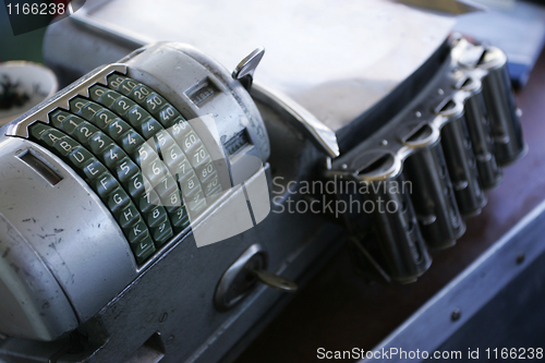 Image of Old Bus Ticket Machine