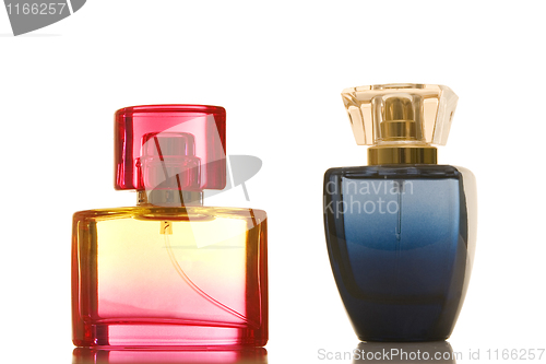 Image of Perfume in glass bottles 