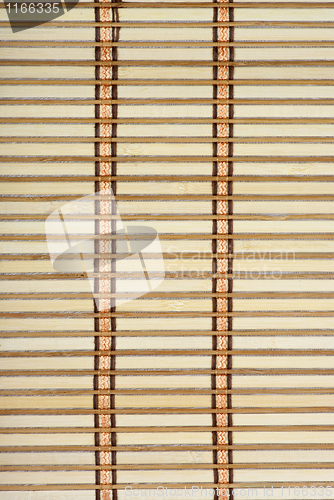 Image of Bamboo plank straw mat