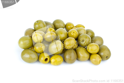 Image of Small pitted and giant olives