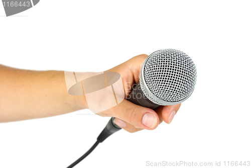 Image of Hand hold microphone