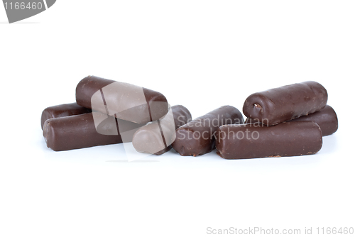 Image of Some long chocolate candies