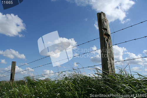 Image of rural fence