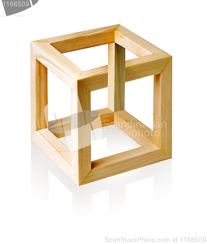 Image of Unreal cube.