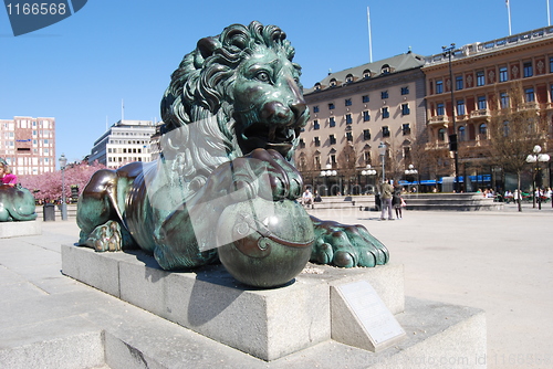 Image of Lion in stockholm