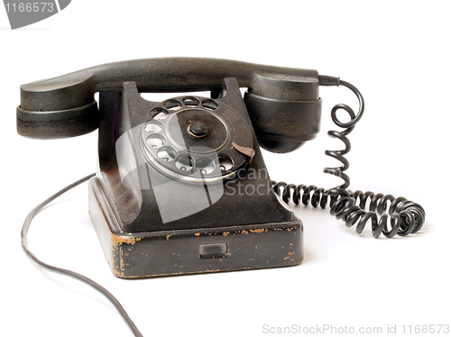 Image of Old telephone.