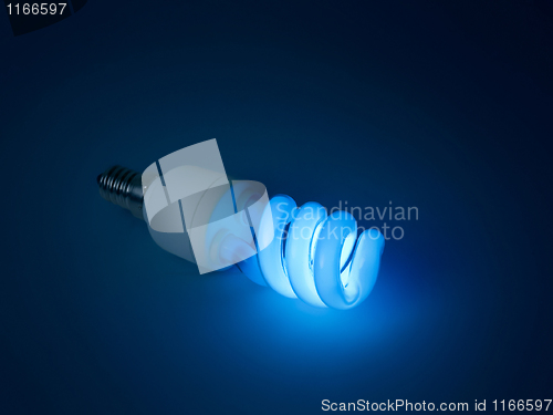 Image of Energy-saving lamp.