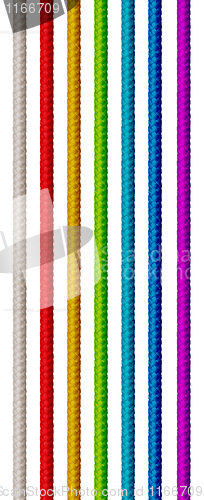 Image of Multicolored rope.