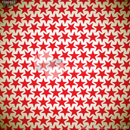 Image of Red star Background