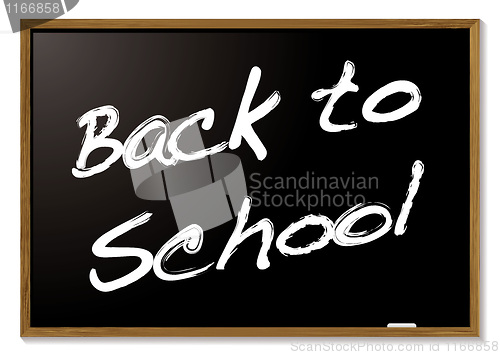Image of Back to school blackboard
