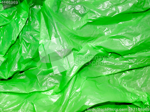 Image of Green polyethylene.