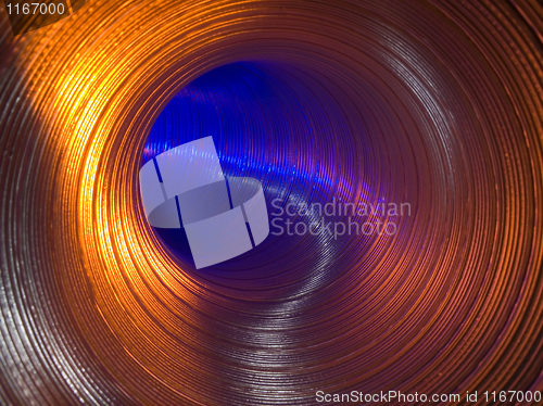 Image of Pipe blue (view from within).