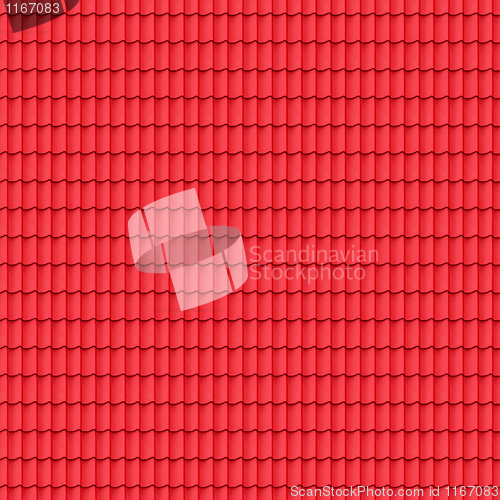 Image of Red roof seamless background.