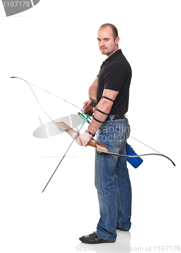 Image of man with bow