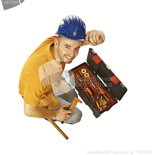 Image of happy worker