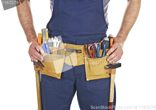 Image of tool belt detal