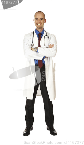 Image of confident young doctor
