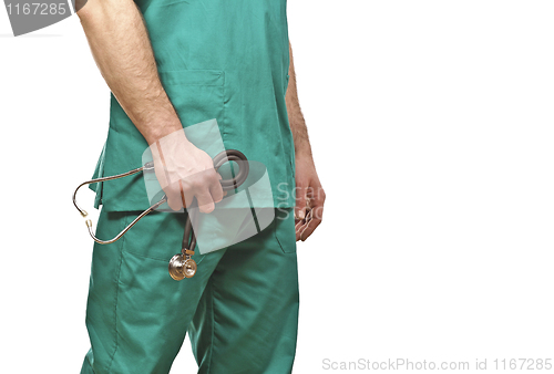 Image of doctor with stethoscope