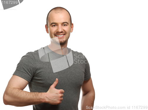 Image of positive man
