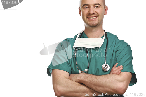 Image of confident doctor