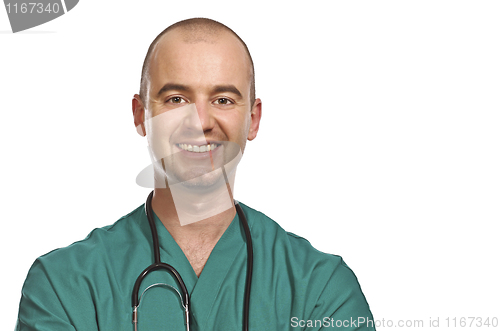 Image of confident young doctor