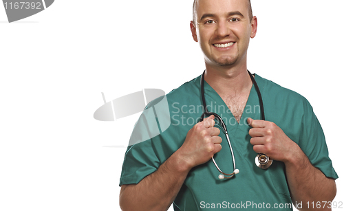 Image of smiling doctor