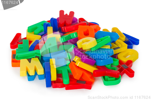 Image of Colorful letters