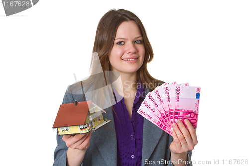 Image of Female real estate agent