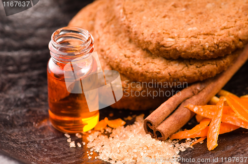 Image of Cookies with cinnamon and orange