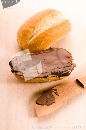 Image of Bread with chocolate