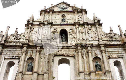 Image of Saint Paul church in Macau 