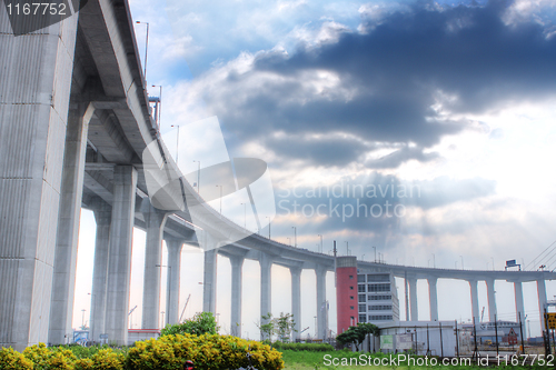 Image of elevated express way at day time 