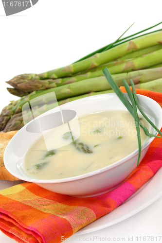 Image of Asparagus cream soup