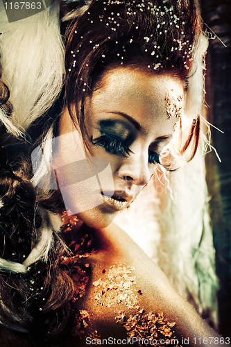 Image of Golden lady