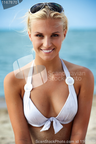 Image of On a beach