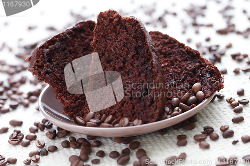 Image of chocolate and coffee cake