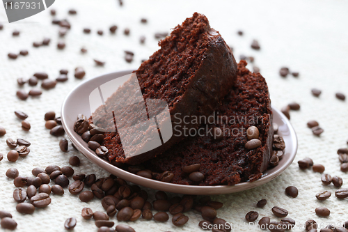 Image of chocolate and coffee cake