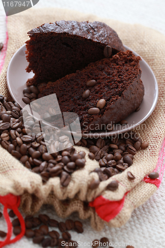 Image of chocolate and coffee cake