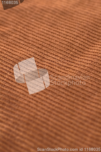 Image of brown jeans detail