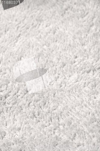 Image of white dry towel detail