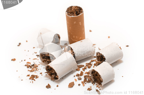 Image of broken cigarette