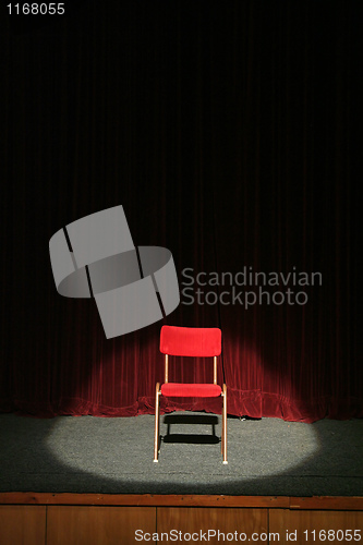 Image of red chair