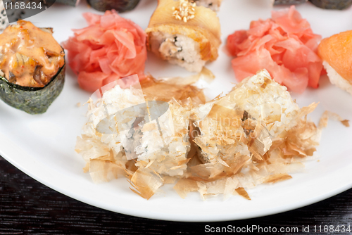 Image of Sushi rolls