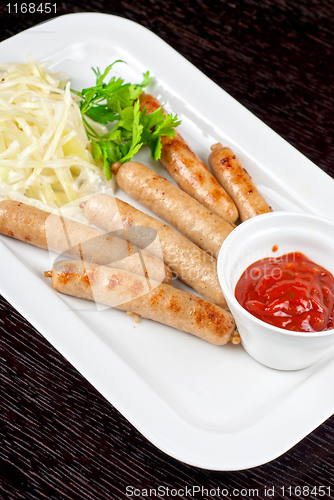 Image of Grilled sausages