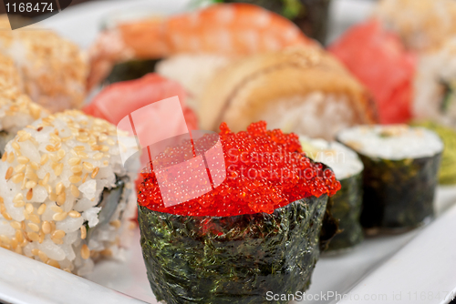Image of sushi set