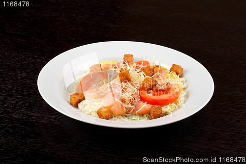 Image of smoked salmon filet salad