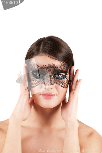 Image of girl at mask