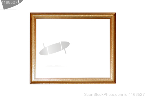 Image of gold antique frame